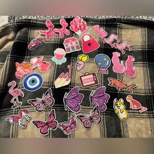Heat press patches